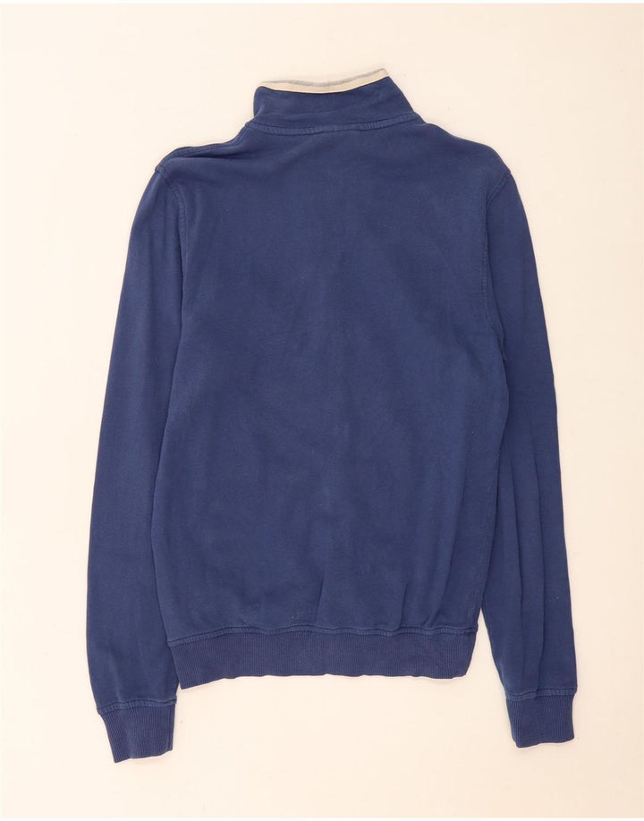 Napapijri Herren-Trainingsanzug mit grafischem Oberteil, Jacke, Größe S, Blau, Baumwolle