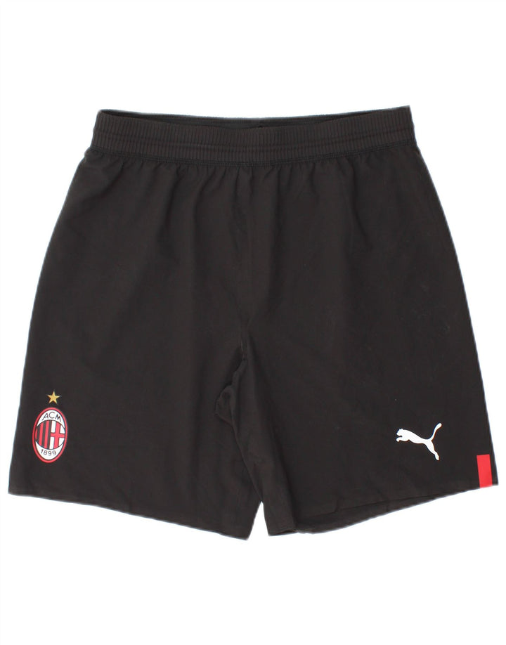 Puma Herren AC Milan Sport Shorts Medium Schwarz Polyester