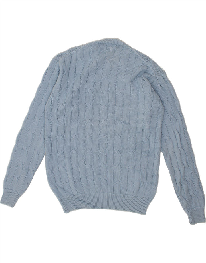 VINTAGE Mens Crew Neck Jumper Sweater XL Blue Vintage Vintage and Second-Hand Vintage from Messina Hembry 