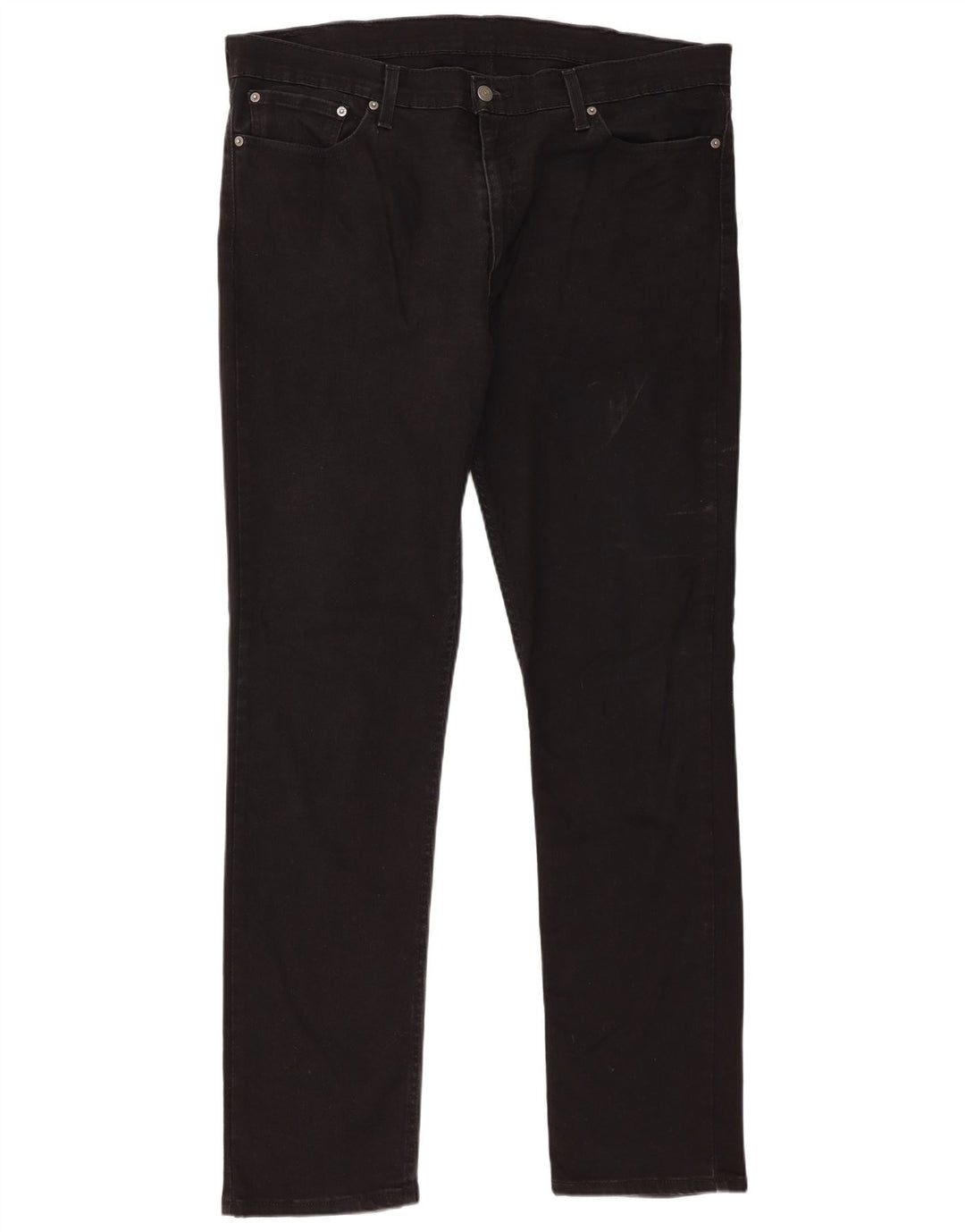 Levi's Herren 511 Slim Jeans W38 L34 Schwarze Baumwolle