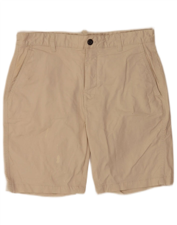 Zara Herren Chinoshorts EU 40 Medium W31 Beige Baumwolle