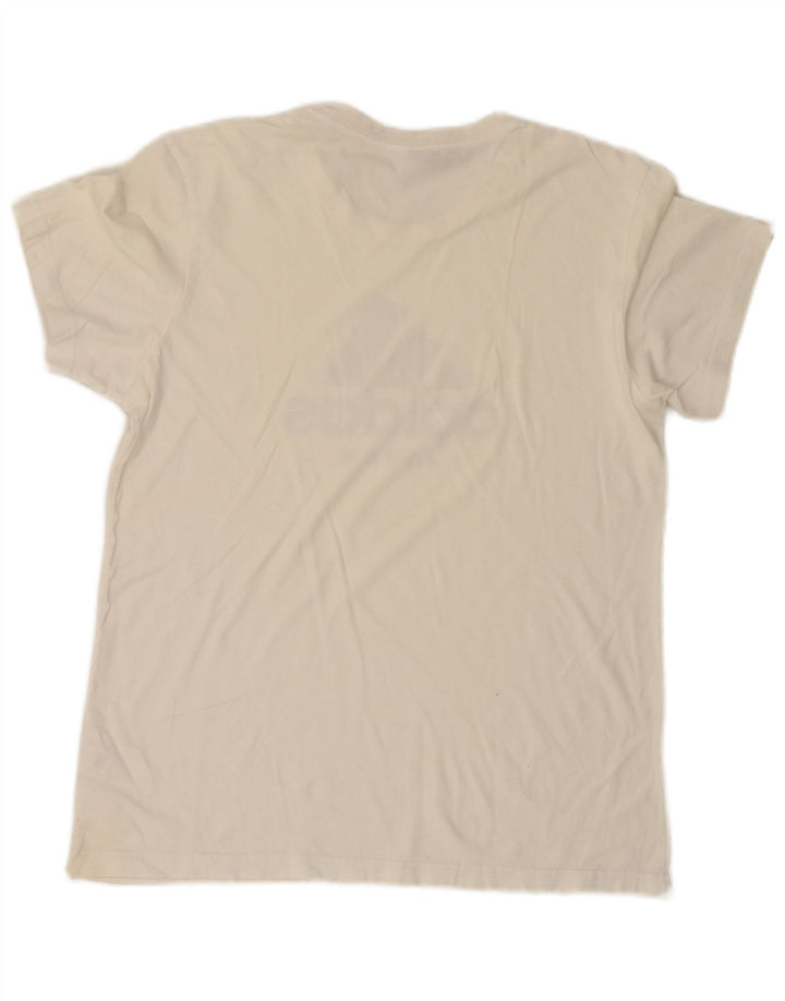 Adidas Herren Graphic T-Shirt Top Mittelweiß
