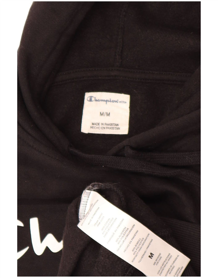 Champion Herren-Kapuzenpullover mit Grafik, mittelschwarz, Baumwolle