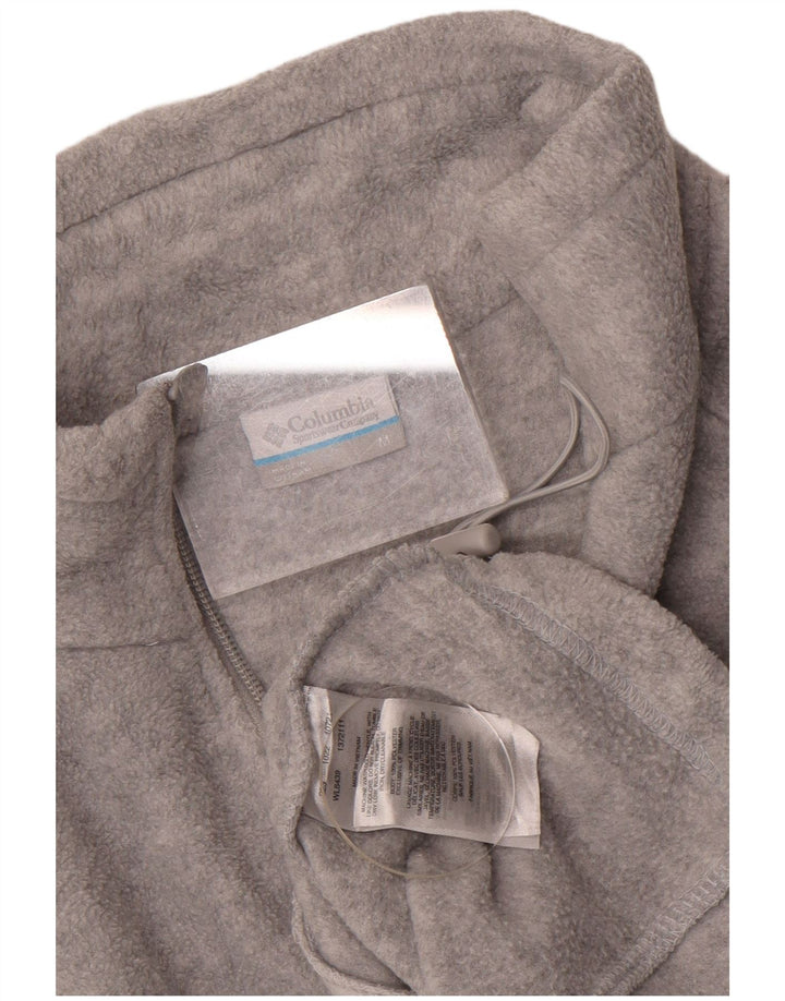 Columbia Damen Fleecejacke UK 14 Mittelgraues Polyester