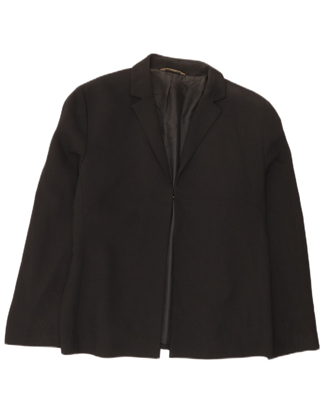 Marks & Spencer Damen Blazer Jacke UK 16 Large Schwarz Polyester