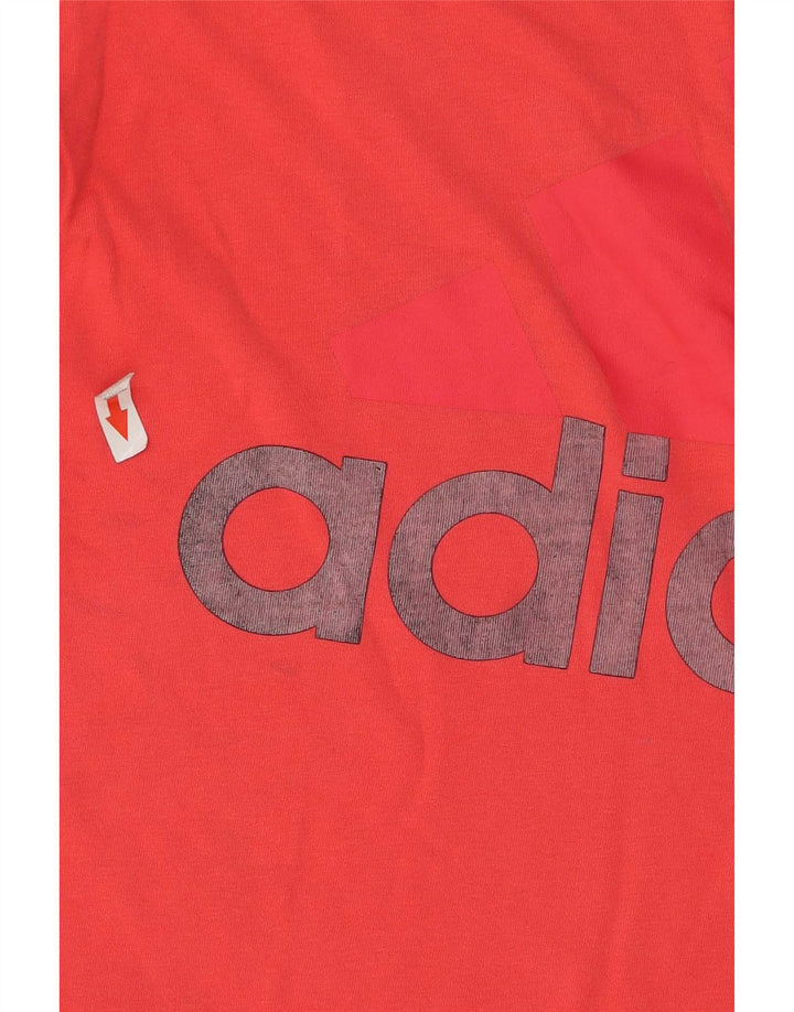 Adidas Damen Graphic T-Shirt Top UK 14 Mittelrot