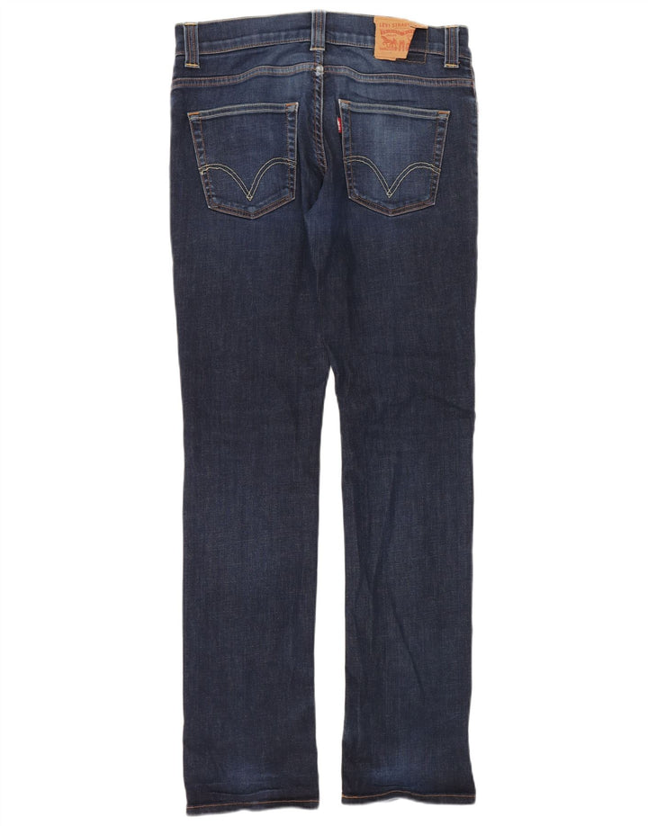 Levi's Herren 511 Slim Jeans W33 L34 Marineblaue Baumwolle