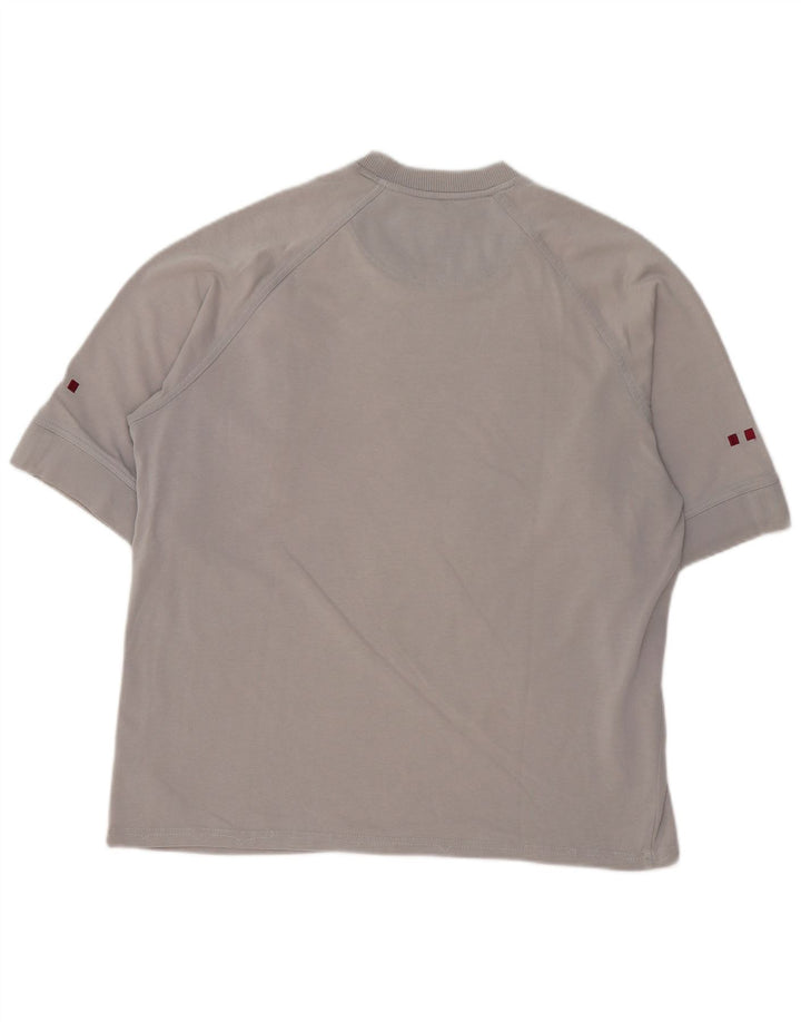 Adidas Herren T-Shirt Top Large Grau Baumwolle
