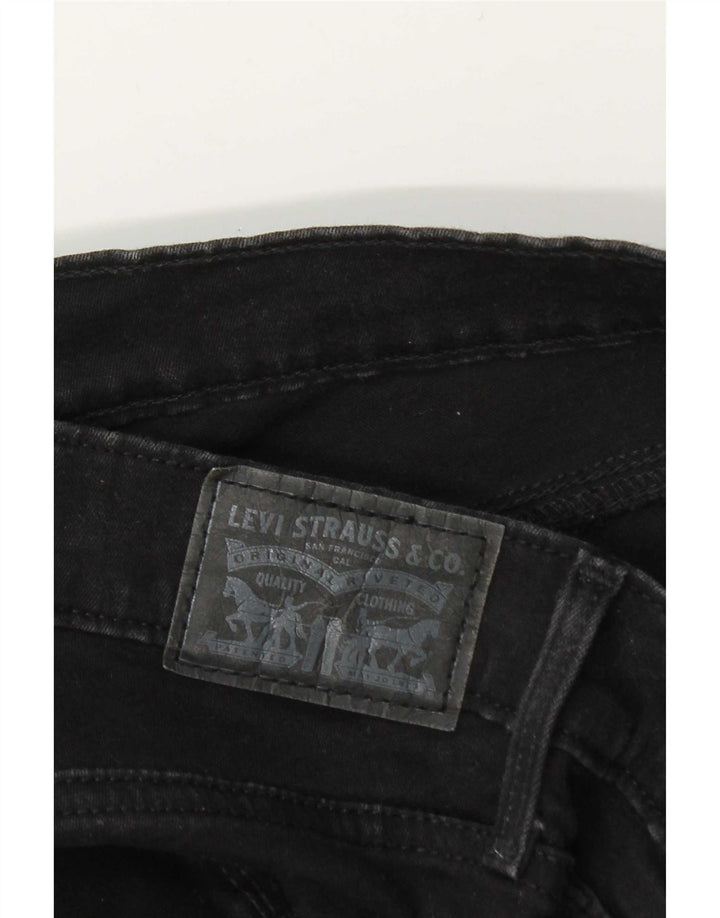 Levi's Herren Slim Jeans W34 L34 Schwarz