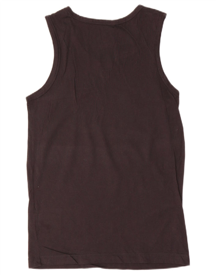 Nike Herren Graphic Vest Top XS Schwarz Baumwolle