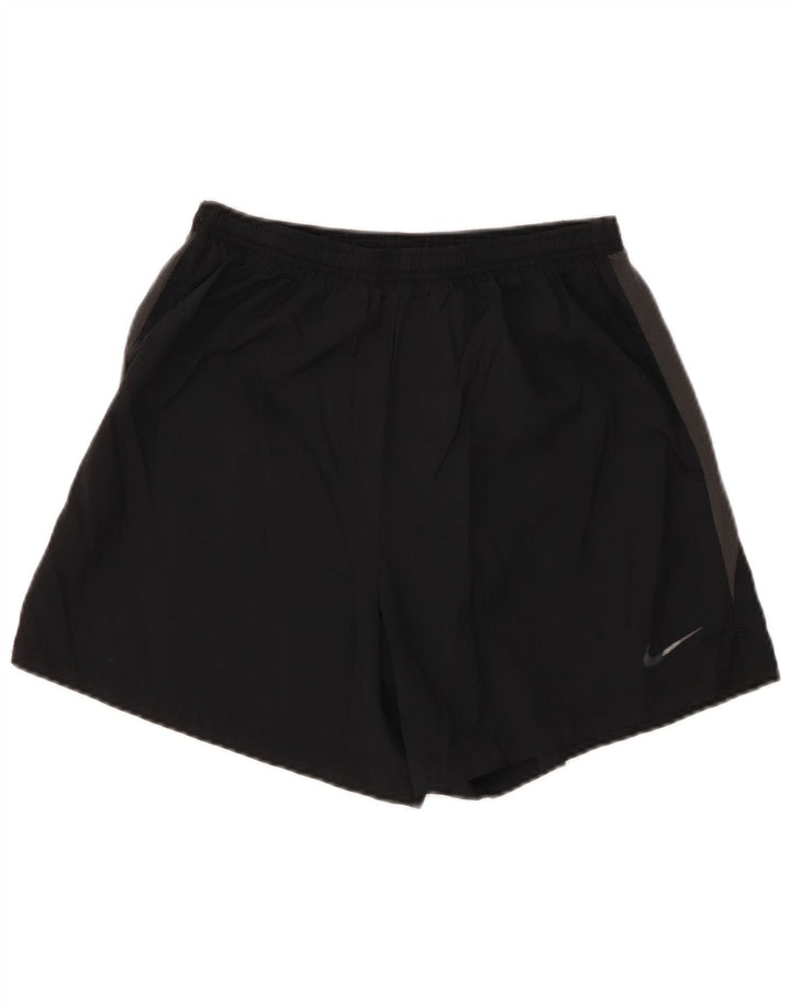 Nike Herren Dri Fit Sportshorts Mittelschwarz Farbblock