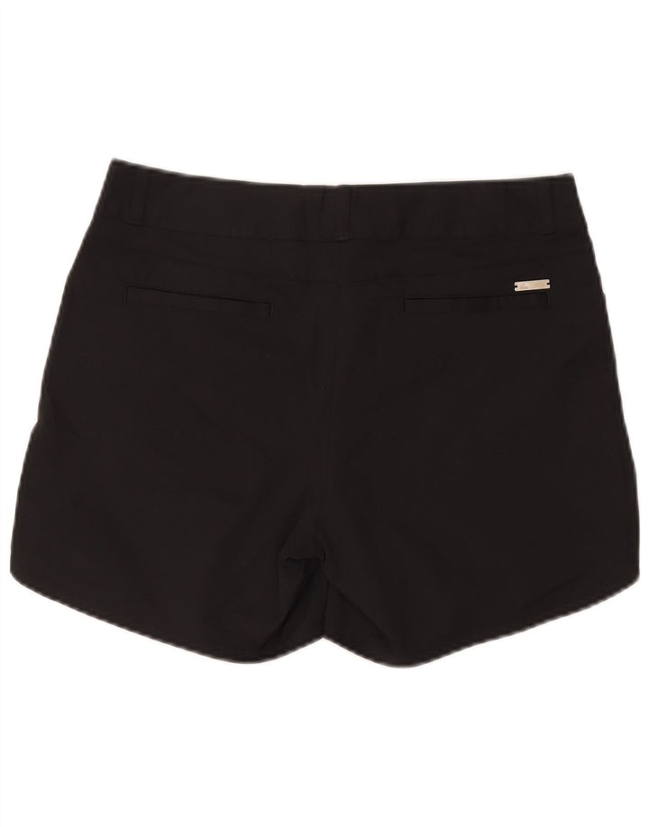 Adidas Damen Freizeitshorts US 8 Medium Schwarz Polyester
