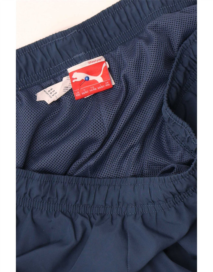 Puma Herren Graphic Capri Trainingshose 2XL Marineblau Polyester