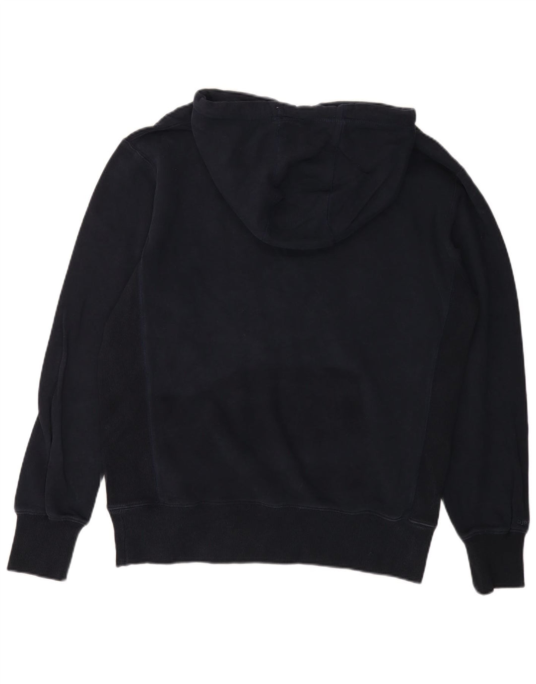 SUPERDRY Herren-Kapuzenpullover, groß, marineblau, Baumwolle