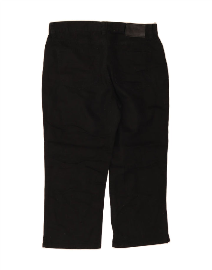 RALPH LAUREN Womens Capri Jeans US 6 Medium W30 L21 Black Cotton Vintage Ralph Lauren and Second-Hand Ralph Lauren from Messina Hembry 