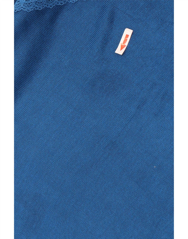 Marks & Spencer Damen-Pullover in Übergröße mit U-Boot-Ausschnitt, Gr. 14, Mittelblau