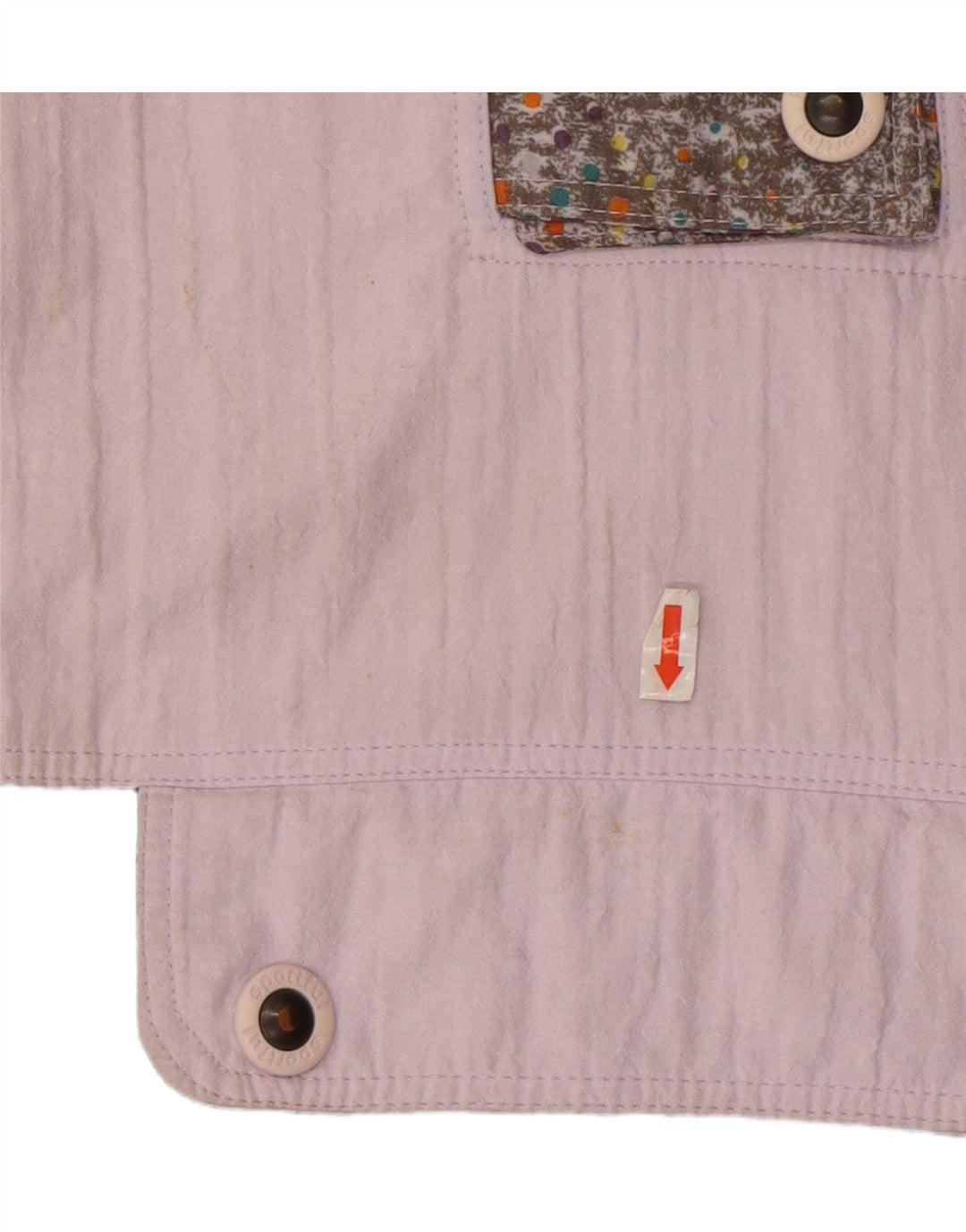 CROSS COUNTRY Damen Anorakjacke IT 44 Mittellila Farbblock