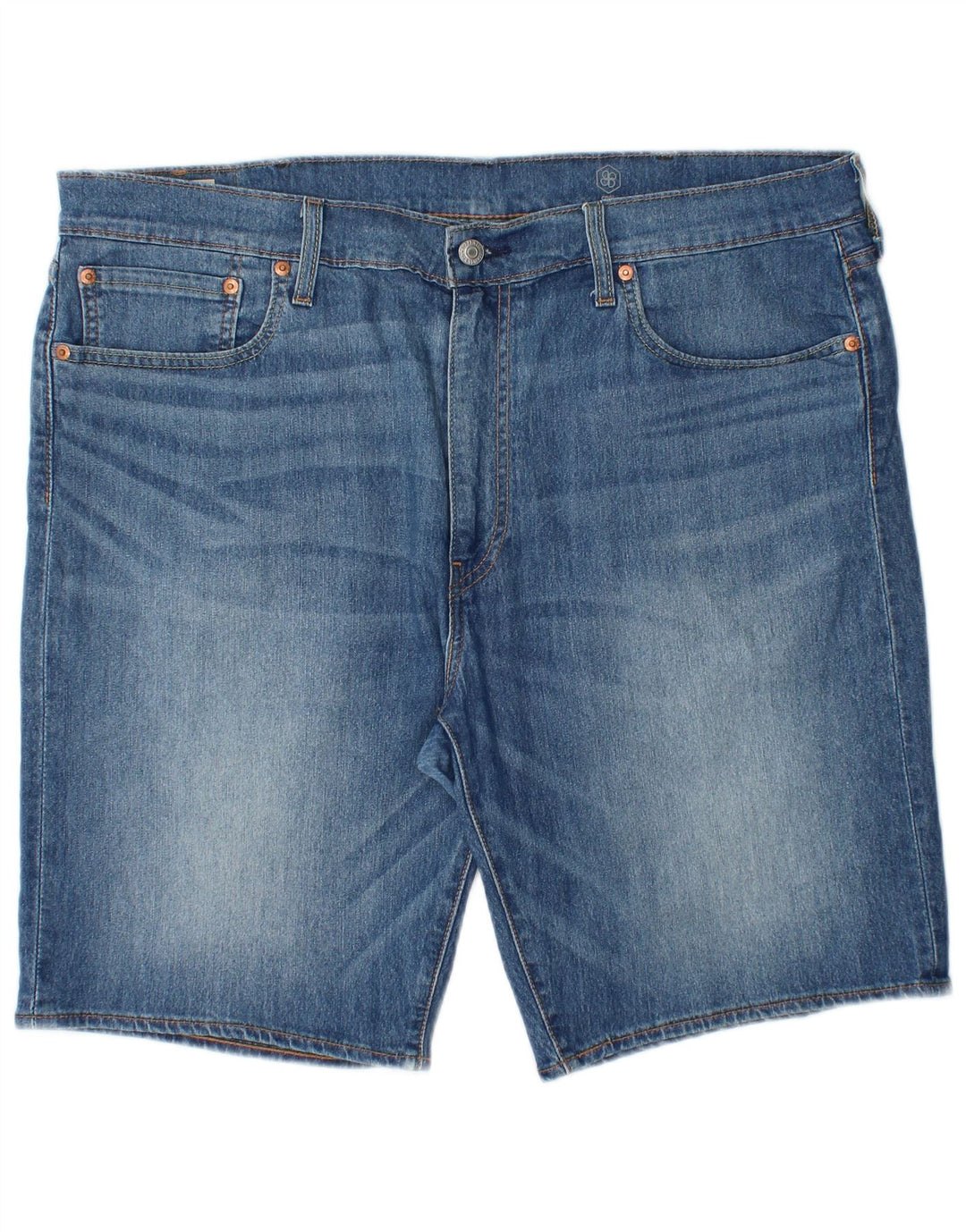 Levi's Herren 405 Denim Shorts W38 XL Blaue Baumwolle