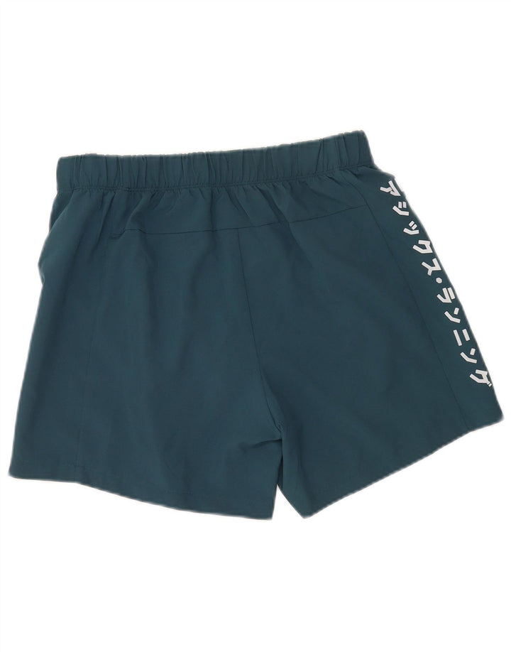 Asics Herren Graphic Sport Shorts Medium Marineblau Polyester