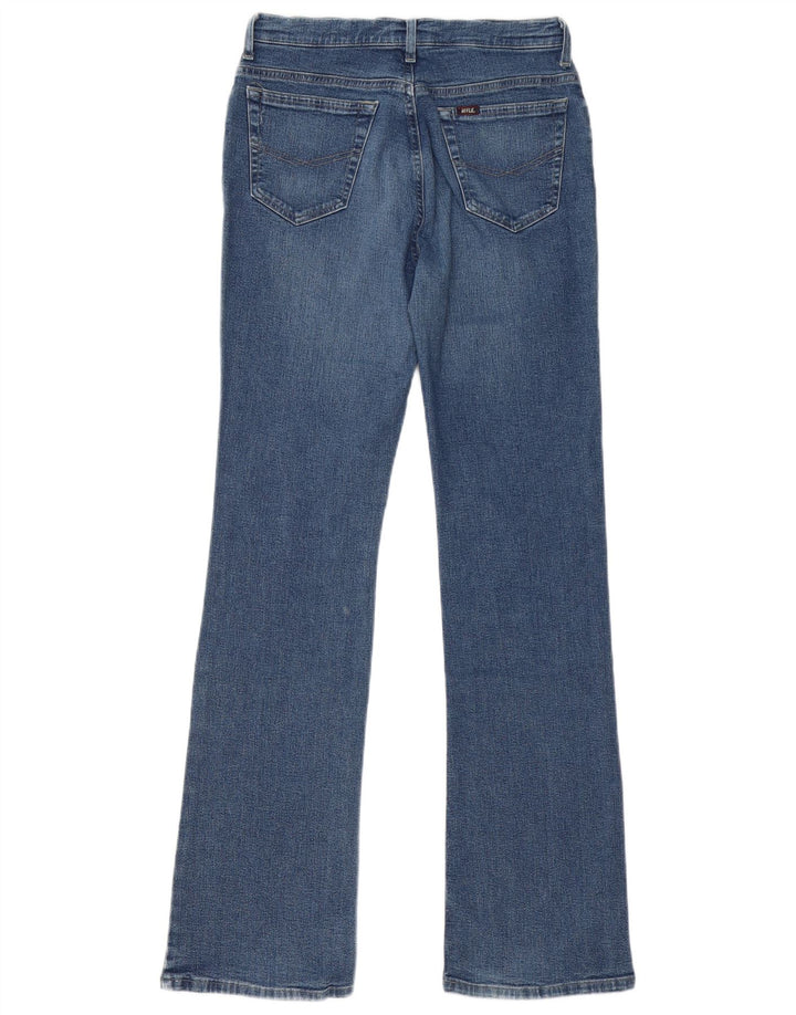 Rifle Damen Bootcut-Jeans W31 L33 Marineblaue Baumwolle