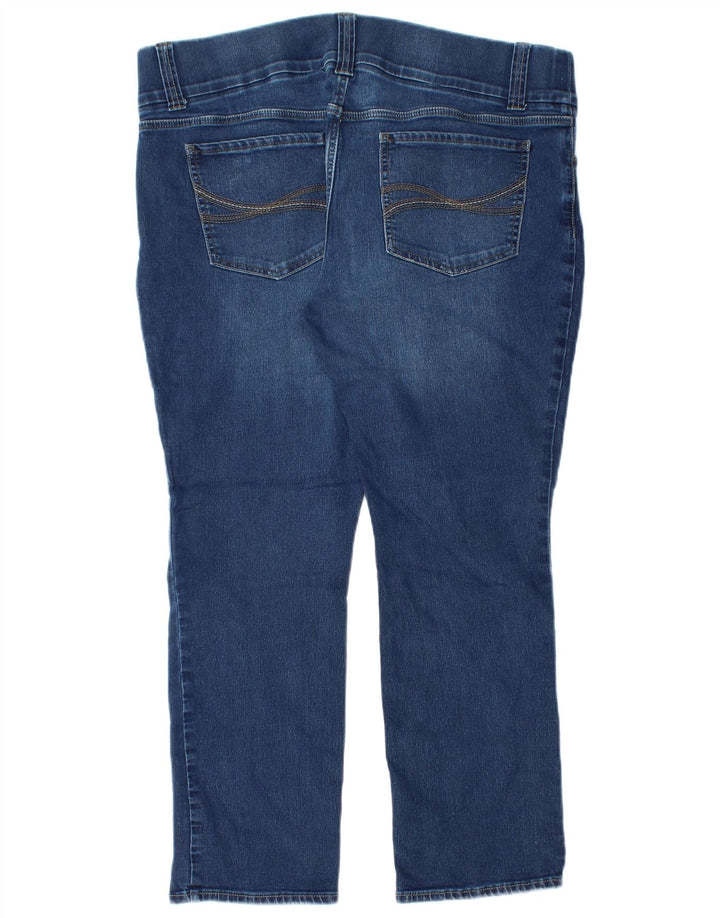 Lee Damen Riders Slim Jeans US 18 2XL W38 L27 Blaue Baumwolle