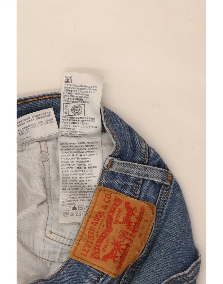 Levi's Herren 511 Slim Jeans W32 L34 Blaue Baumwolle