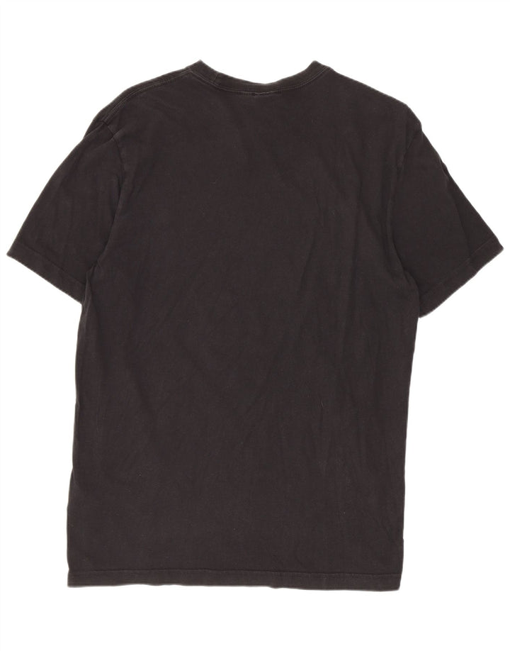 Adidas Herren Grafik T-Shirt Top Medium Schwarz Baumwolle