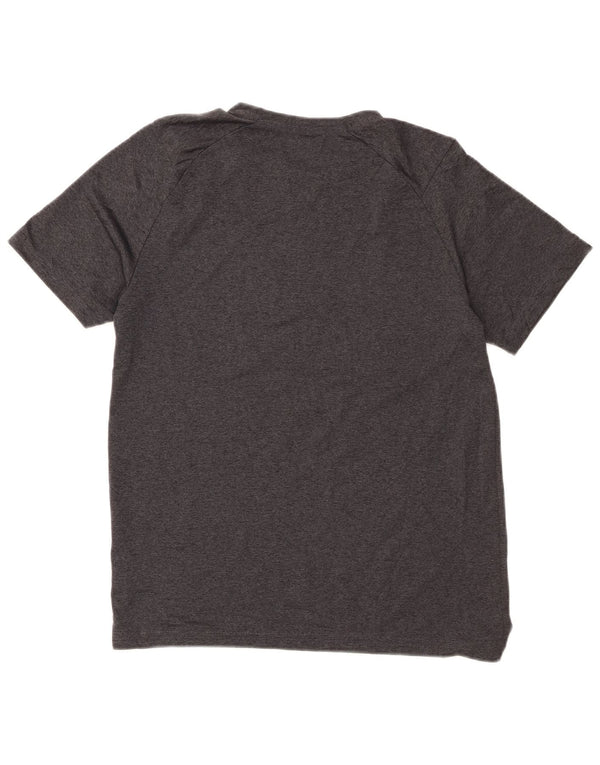 RUSSELL ATHLETIC Herren Dri-Power T-Shirt Top Small Grau meliert Polyester