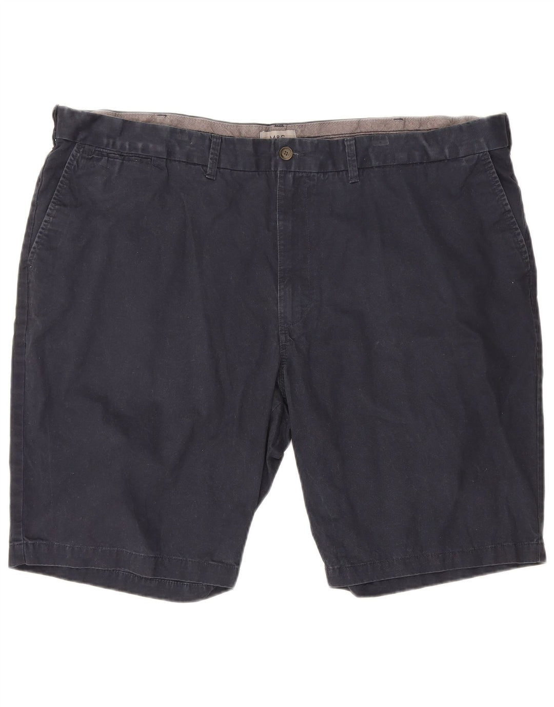 Marks & Spencer Herren Chinoshorts W48 4XL Marineblau Baumwolle