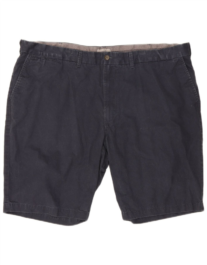 Marks & Spencer Herren Chinoshorts W48 4XL Marineblau Baumwolle