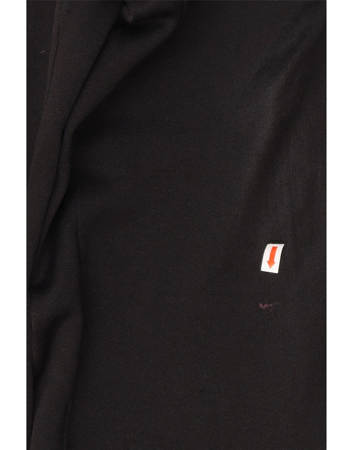 FILA Herren-Trainingshose, Größe S, Schwarz, Colourblock-Polyester