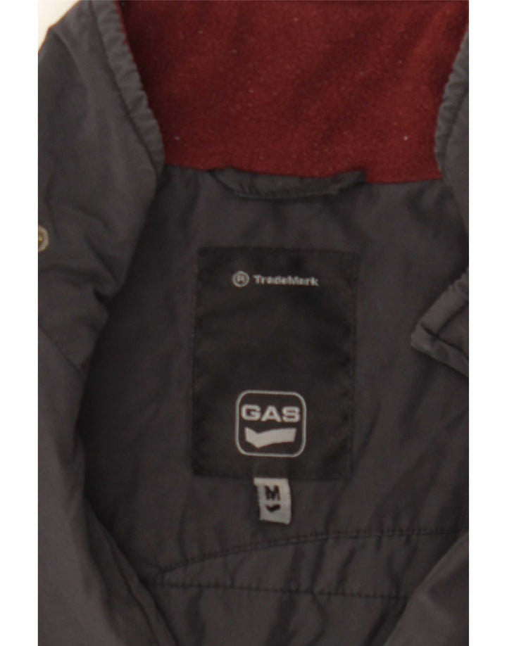 Gas Damen Bomberjacke UK 12 Medium Schwarz