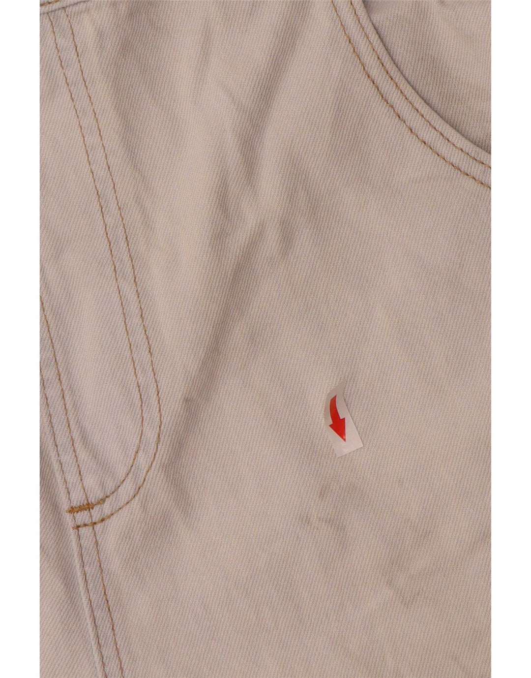 Levi's Damen-Latzhose, Denim-Shorts, Größe L, W34, Blau, Baumwolle