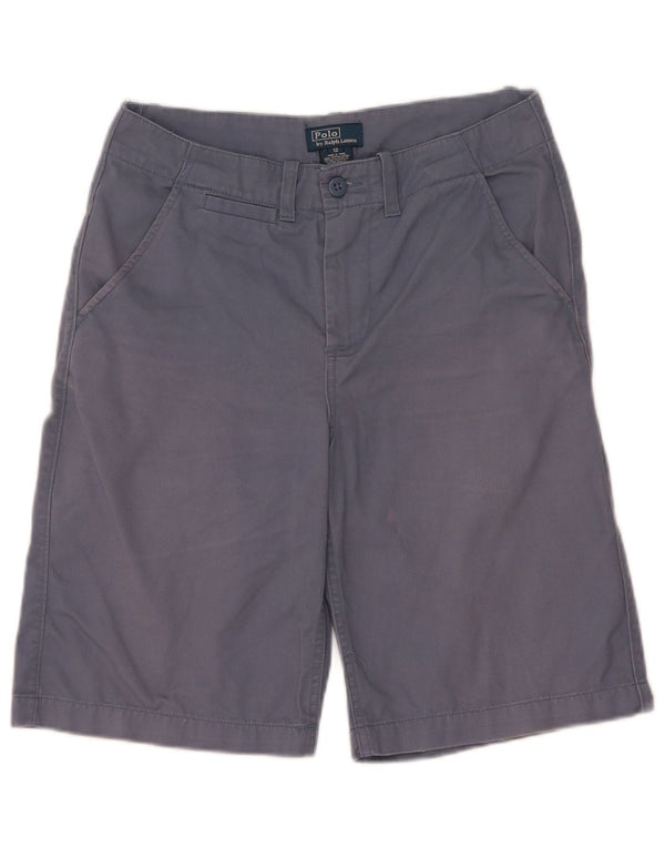 Polo Ralph Lauren Chino-Shorts für Jungen, 11–12 Jahre, W28, blaue Baumwolle