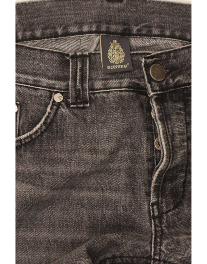 Dondup Herren Skinny Jeans W34 L34 Graue Baumwolle