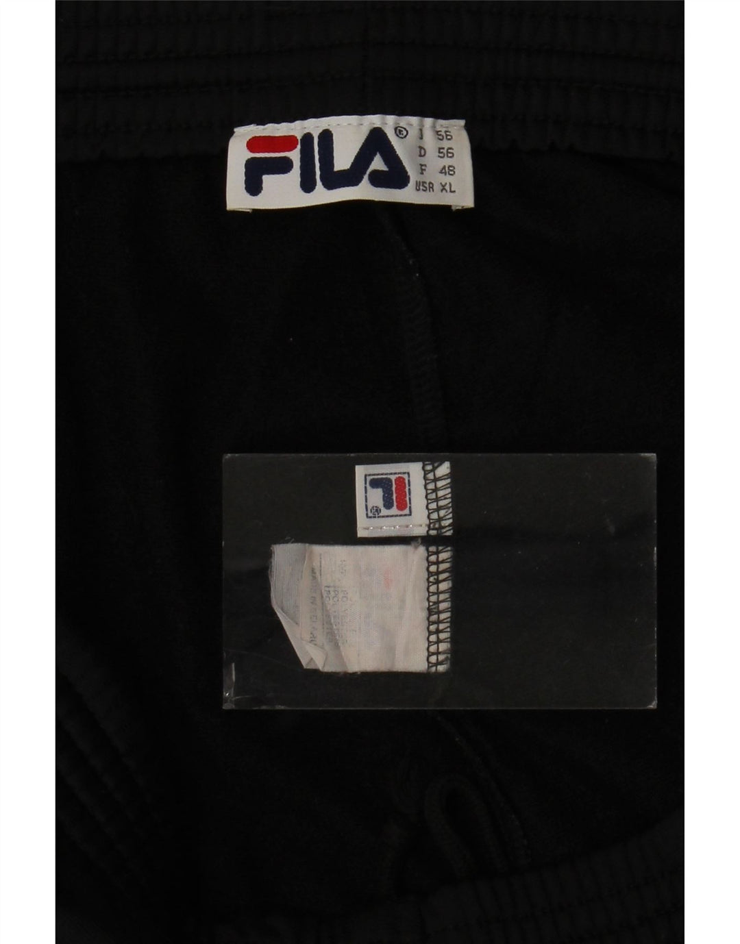 Fila Herren Trainingshose XL Schwarz Polyester