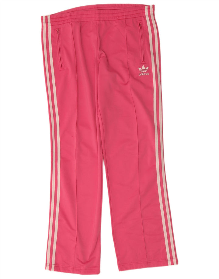 Adidas Damen-Trainingshose, EU 40, Mittelrosa, Polyester