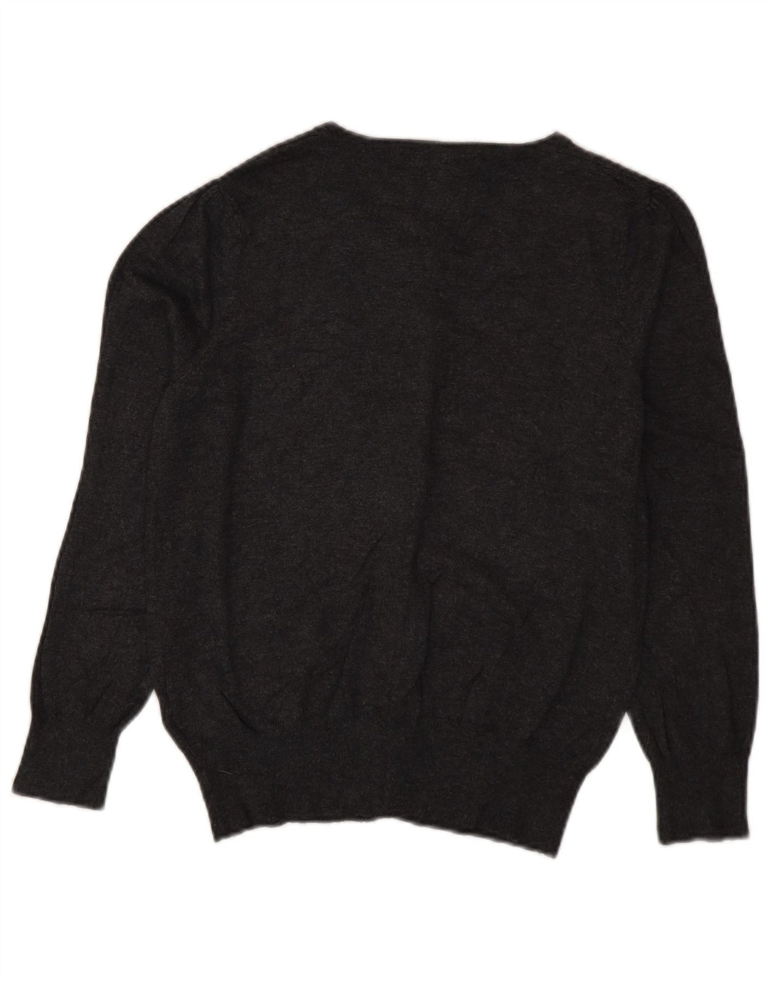Marks & Spencer Damen Strickjacke Pullover UK 12 Mittelgraue Viskose
