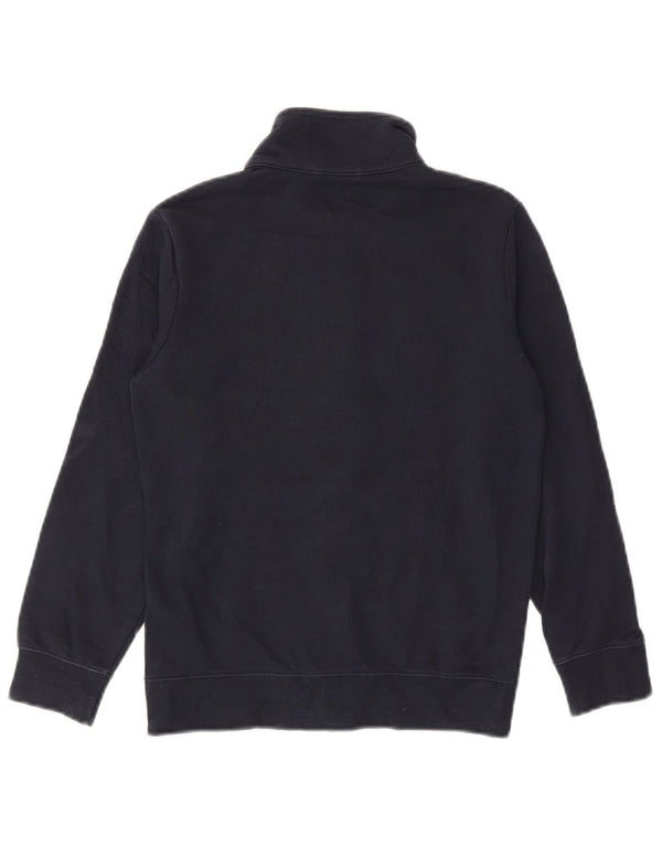 Champion Jungen-Trainingsanzugoberteil mit Grafik, 9–10 Jahre, mittleres Marineblau