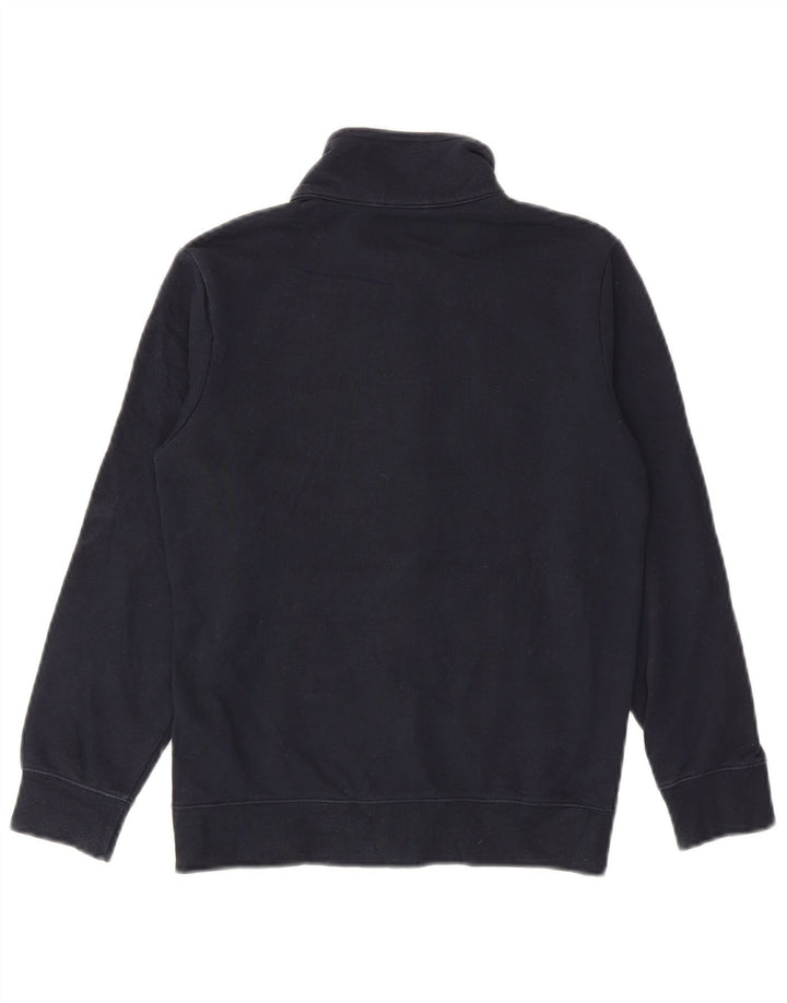 Champion Jungen-Trainingsanzugoberteil mit Grafik, 9–10 Jahre, mittleres Marineblau