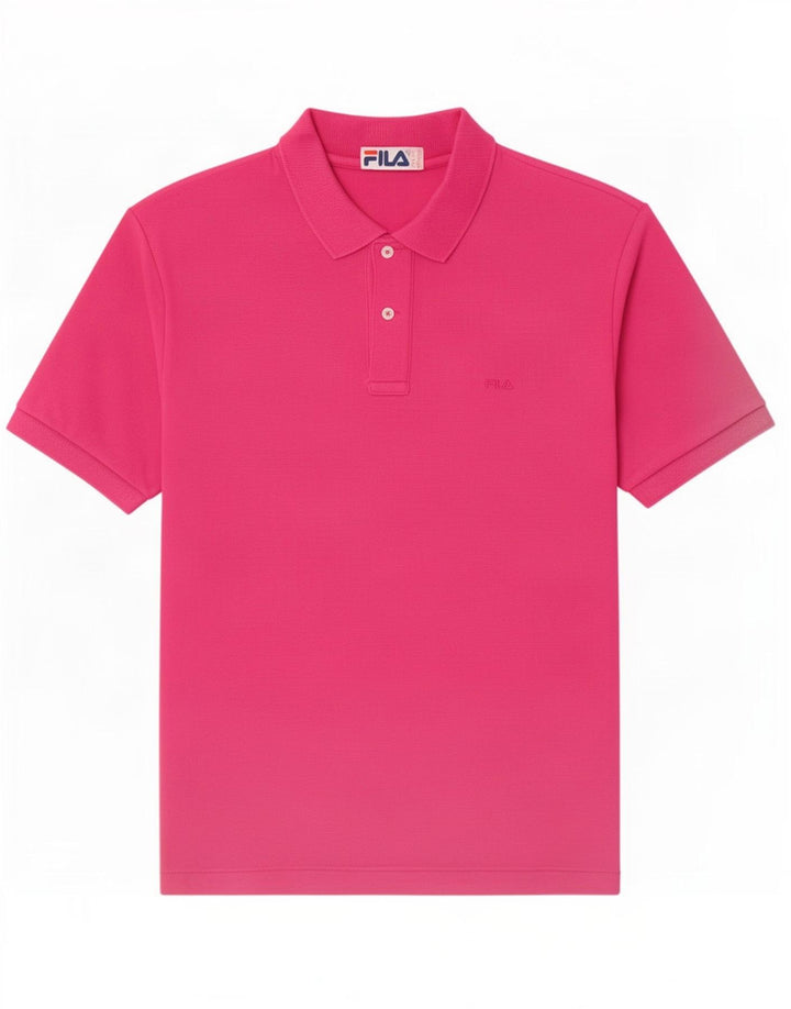 Fila Herren Poloshirt IT 52 Large Pink