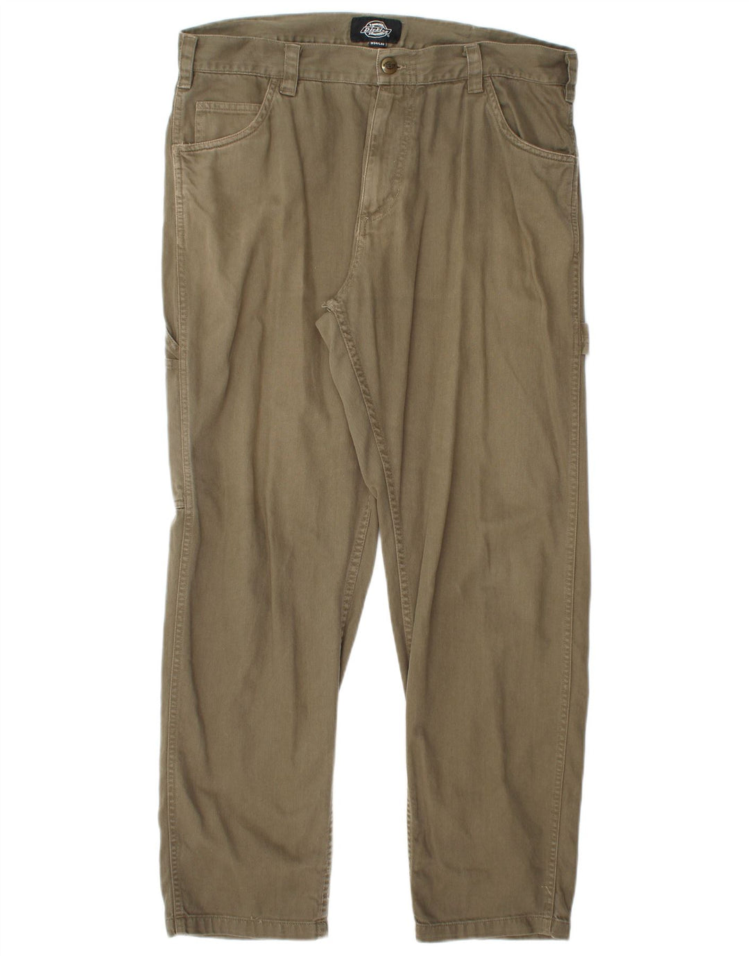 DICKIES Gerade Cargohose für Herren, W34, L32, Khaki, Baumwolle