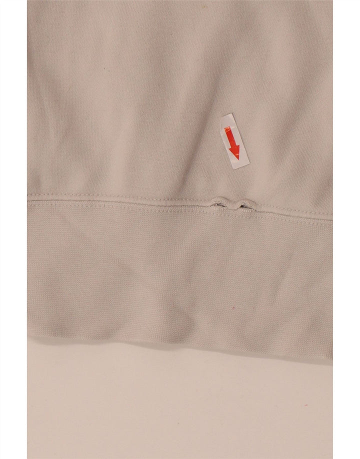 Nike Herren-Kapuzenpullover mit Grafik, Größe S, weiße Baumwolle