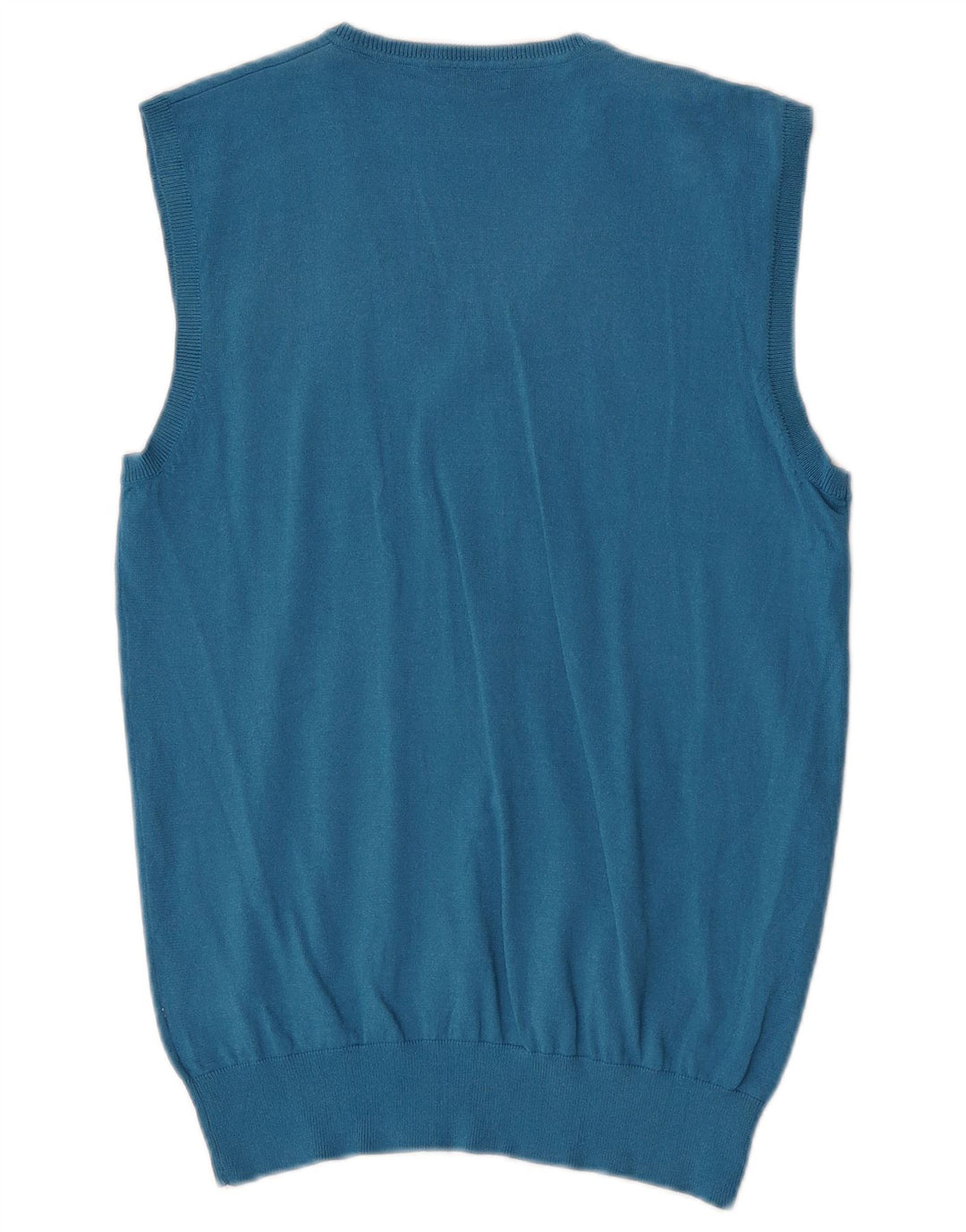 Gaudi Herren-Tanktop aus mittelblauer Viskose