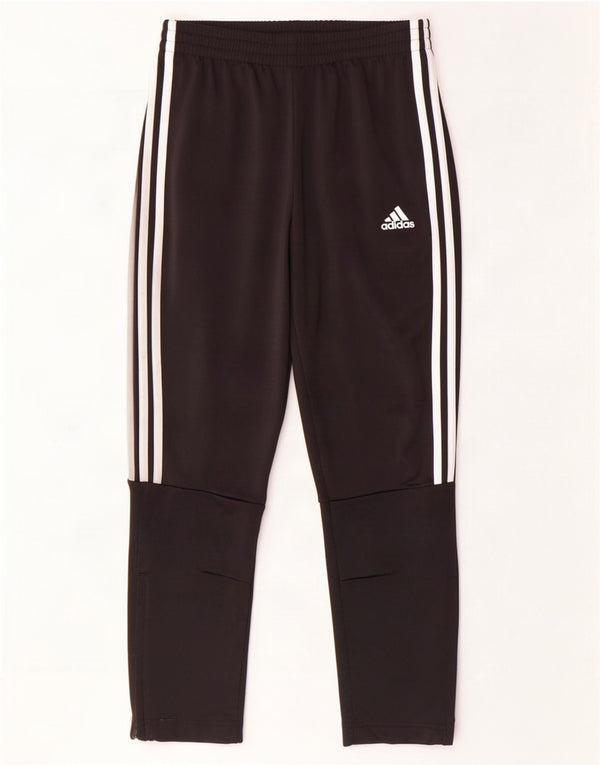 Adidas Trainingshose für Jungen, 11–12 Jahre, schwarzes Polyester