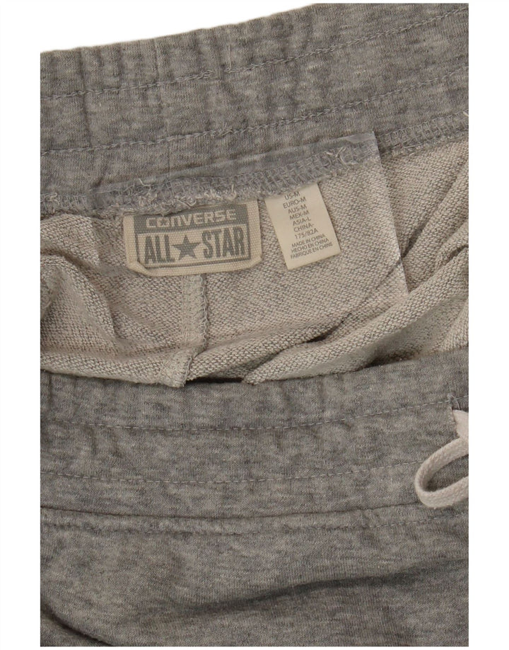 CONVERSE Herren-Sportshorts aus mittelblauer Baumwolle