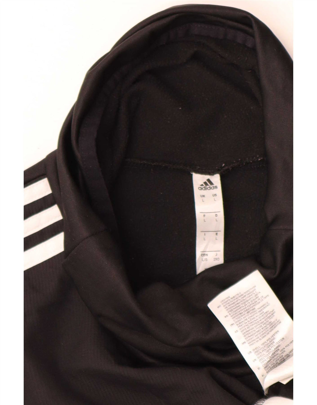 Adidas Herren Climawarm Roll Neck Top Langarm Large Schwarz Polyester