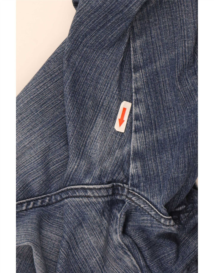 Lee Damen Kiana Flared Jeans W30 L31 Blaue Baumwolle