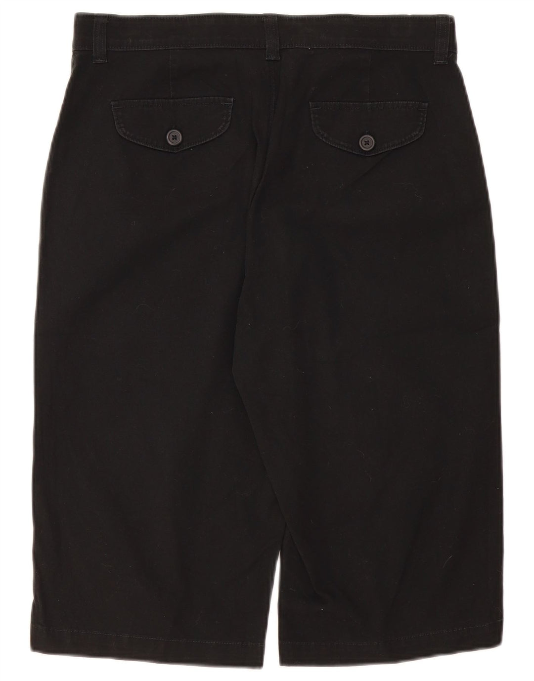 Lee Damen Cargoshorts US 10 Large W32 Schwarze Baumwolle