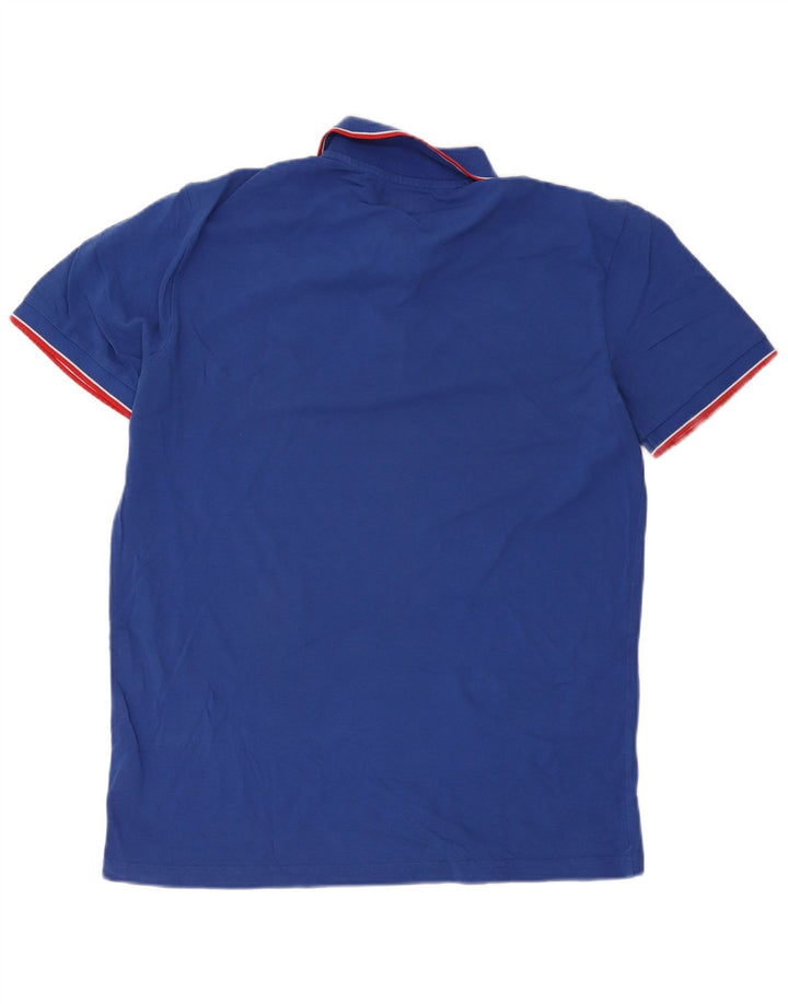 Kappa Herren Poloshirt XL Blau Baumwolle